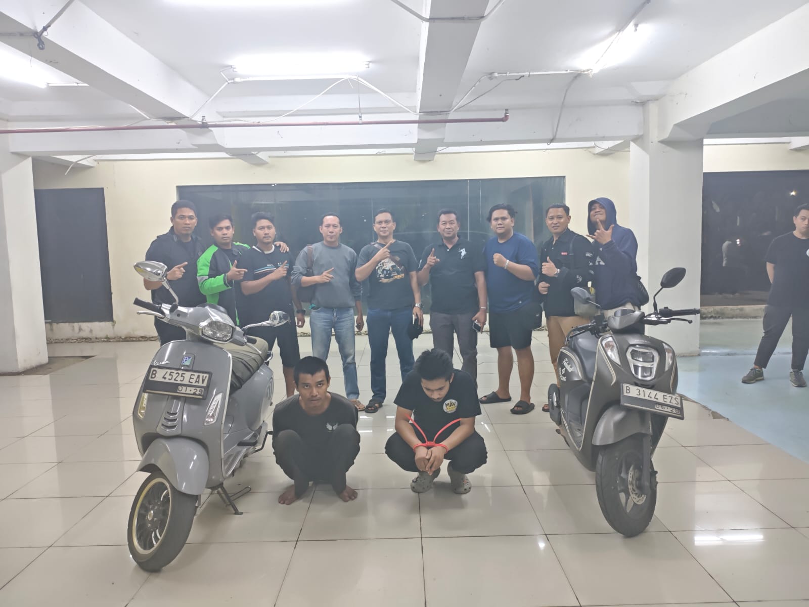 Polres Metro Depok Bongkar Jaringan Curanmor Depok–Rumpin, Dua Pelaku Dibekuk